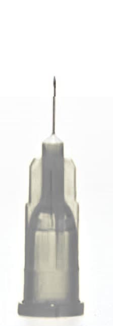 Injektionsnål KD-Fine 27G × 4/5" grå, Luer-Lock · 100-pack, produktbild